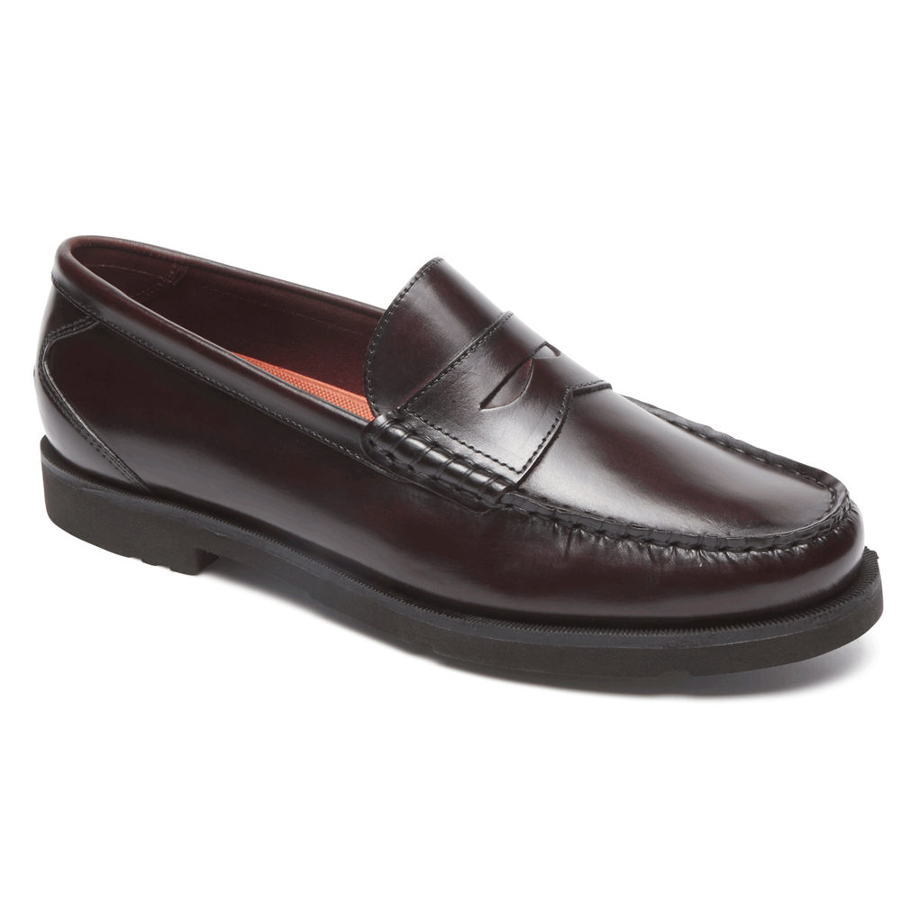 Mocassins Rockport Homem Bordeaux - Modern Prep Penny - 69743AVWY